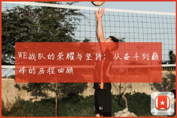 WE战队的荣耀与坚持:从奋斗到巅峰的历程回顾